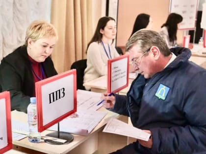 Роман Волошин проголосовал на выборах Президента Российской Федерации