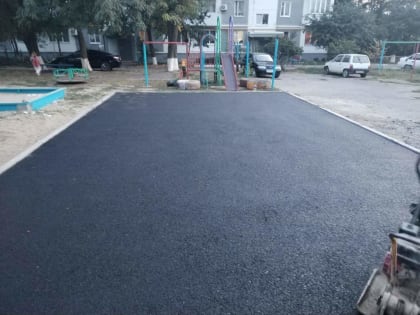 Новые детские площадки в Волгодонске