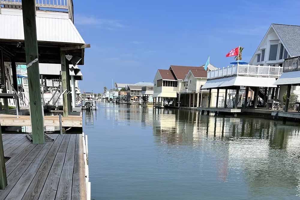 The Galveston Fishing Pier Illuminates the Gulf of Mexico