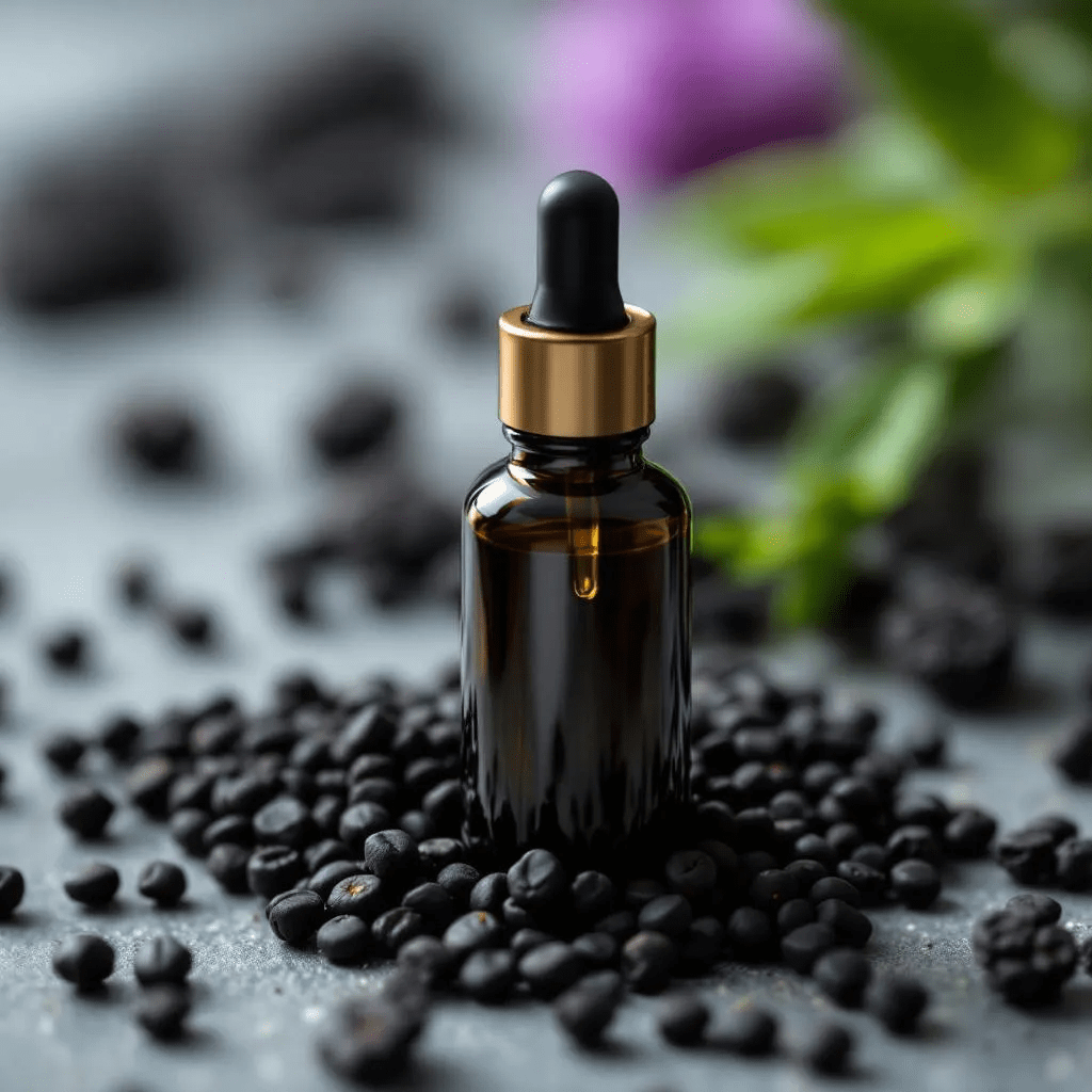 mustakuminaöljy - sisältökuva 1