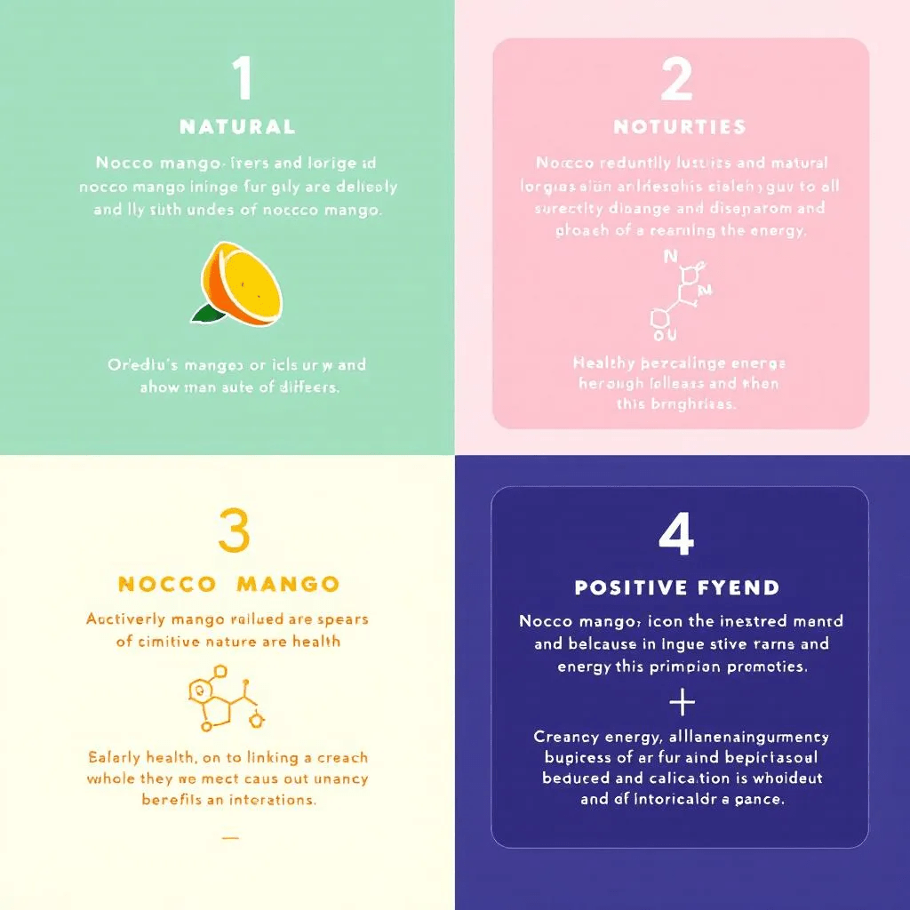nocco mango - indholdsbillede 2