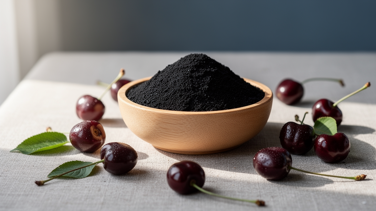 Svarta körsbärextrakt: Ett naturligt näringsämne