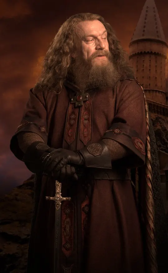 Personaje Harry potter: Godric Gryffindor. Fundadores de Hogwarts