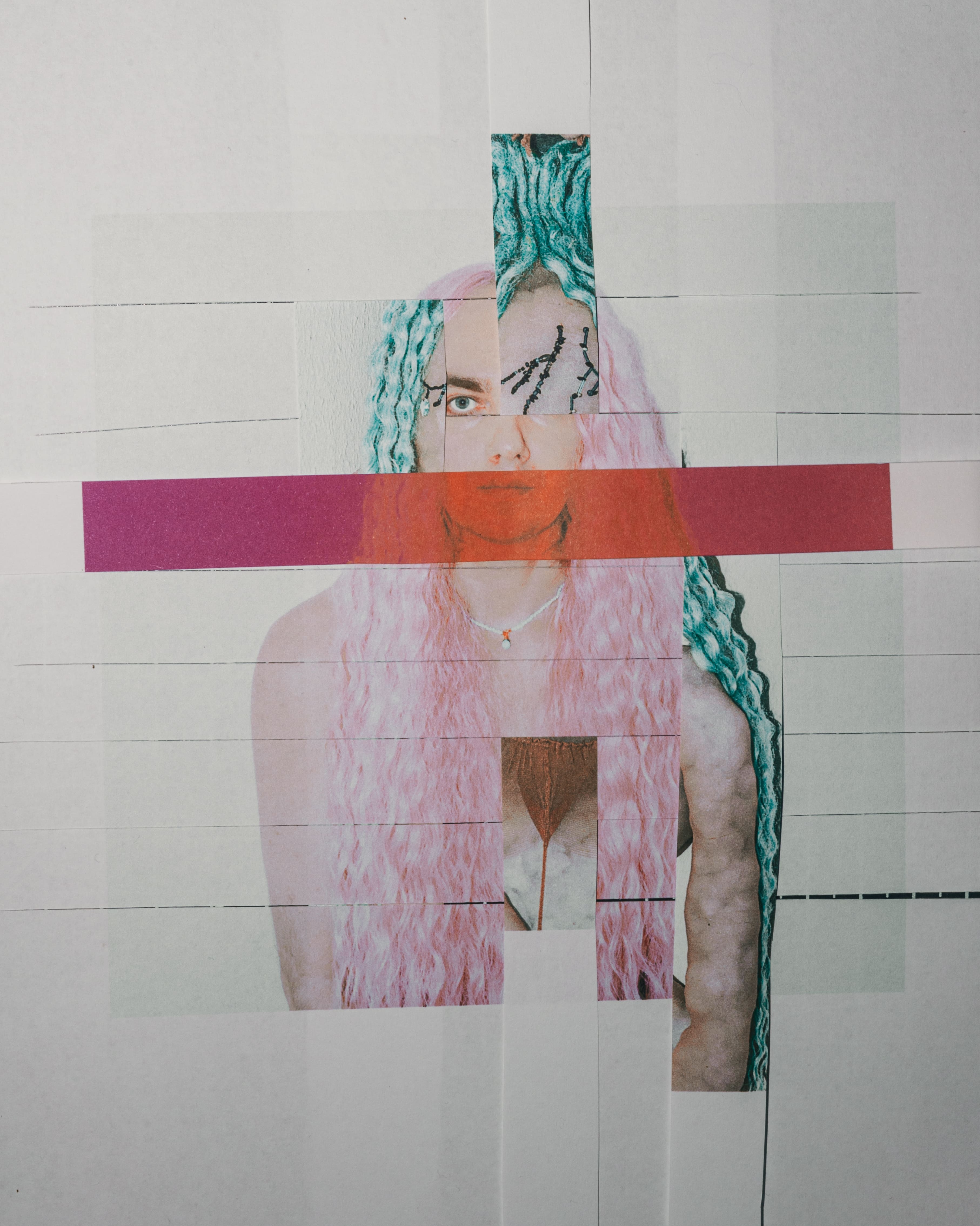 DYSMORPHOPHOBIA collage
