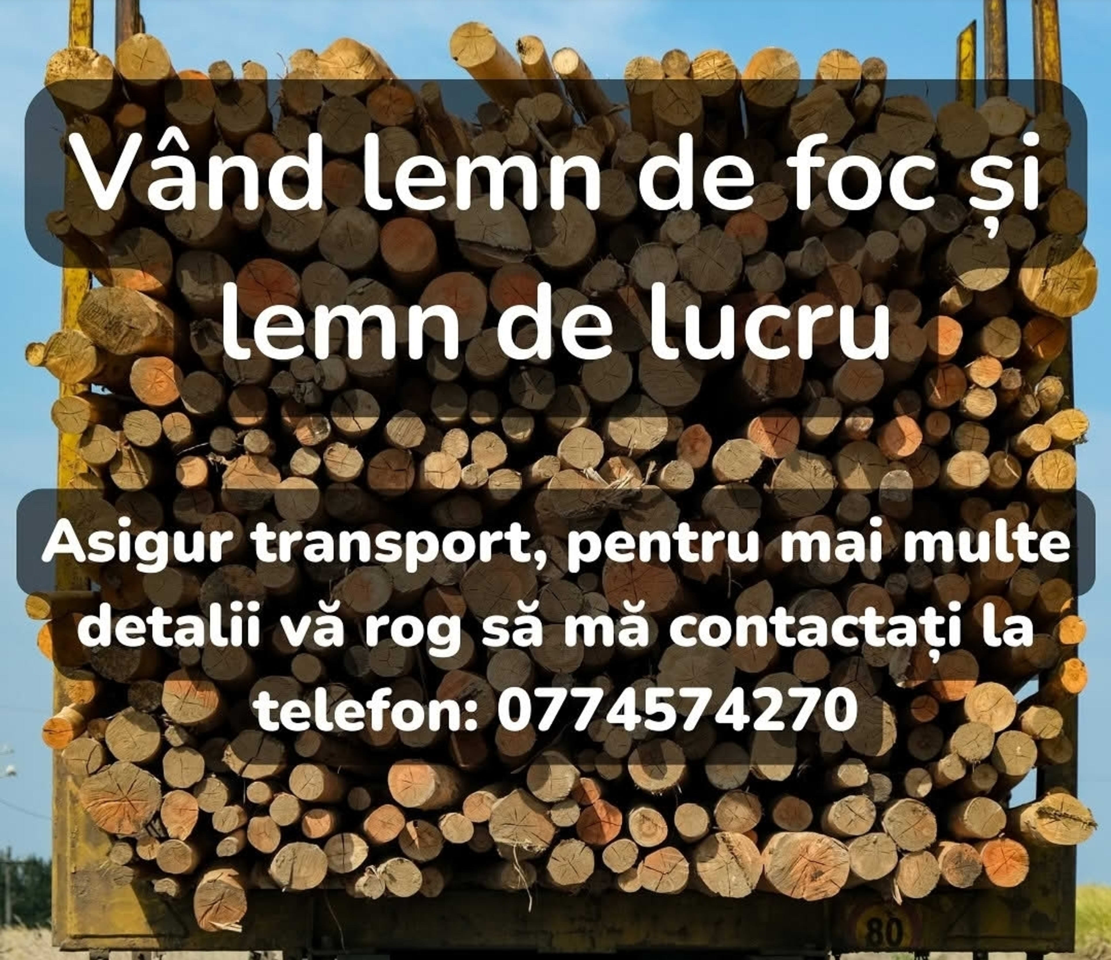 Vând lemn de foc fag