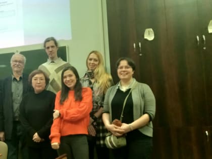 Аспирантка БГУ на  Международной  филологической  конференции памяти Л.А.Вербицкой  в Санкт-Петербурге