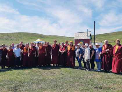 В Агинском округе молебен посвятили основателю буддийской философии
