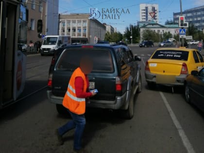 В центре Улан-Удэ одно ДТП спровоцировало вторую аварию