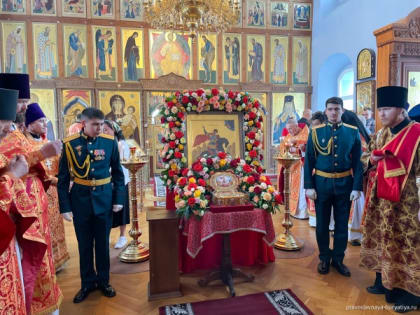 В Бурятию прибыл ковчег с мощами великомученика Георгия Победоносца