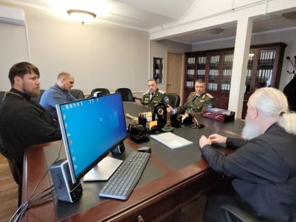 В Бурятии митрополит Иосиф встретился с новым атаманом казачьего войска