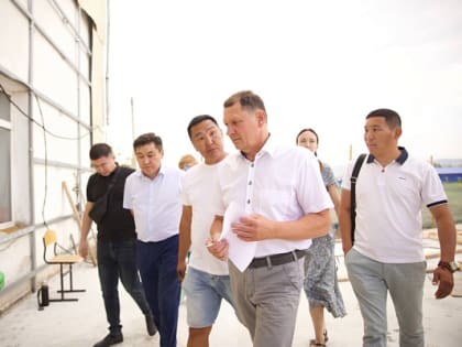 Строительство нового спортивного зала в Улан-Удэ идет полным ходом