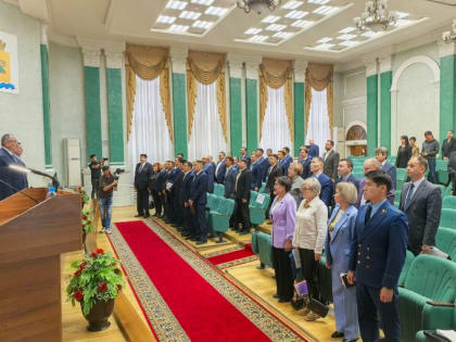 Первое заседание горсовета VII созыва в Улан-Удэ