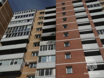 В Улан-Удэ неосторожность при курении стала причиной пожара в многоэтажном доме