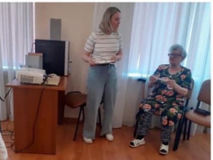 В доме престарелых и инвалидов в Бурятии провели игровую программу