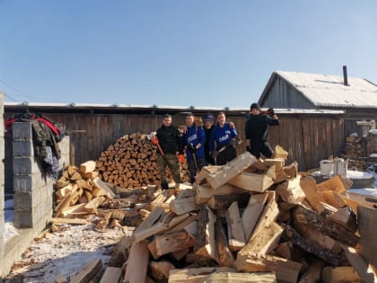 Молодогвардейцы из Бурятии помогли семьям военнослужащих СВО