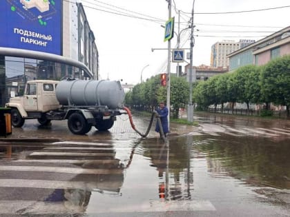Новая непогода вновь обрушилась на Улан-Удэ