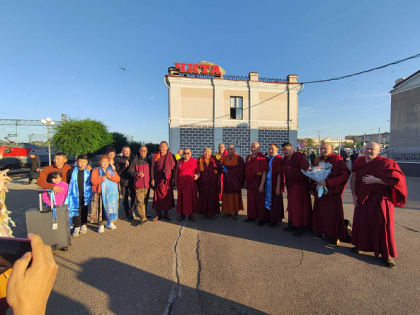 Перерожденец учителя Далай-ламы посещает Забайкалье