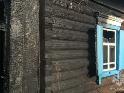 В Кабанске на пожаре дома пострадал мужчина