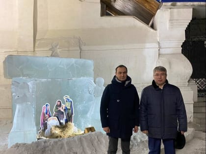 Замминистра строительства и ЖКХ РФ побывал на Рождественских богослужениях в столице Бурятии