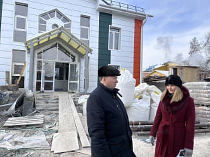Председатель Народного Хурала Бурятии проверил ход строительства ДШИ в Бичуре