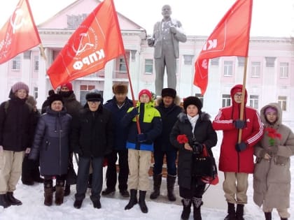 день памяти в.и.ленина в районах республики