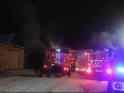 В Улан-Удэ пожарные ликвидировали загорание на территории частного дома