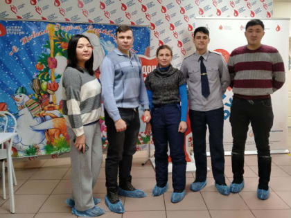 Сотрудники улан-удэнской колонии №7 сдали кровь