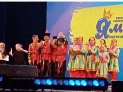 Детский ансамбль песни и танца из Бурятии выступил в Казани