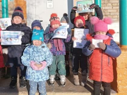 Покормите птиц зимой!