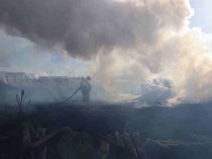 В Бурятии едва не сгорело село Шалуты