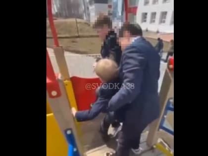 Под Иркутском юные хулиганы сбросили ребёнка с горки