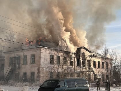 В Бурятии причиной крупного пожара стали неизвестные поджигатели
