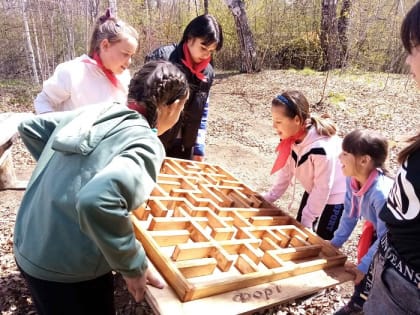 Дети приняли участие в увлекательной игре «Форт Боярд»