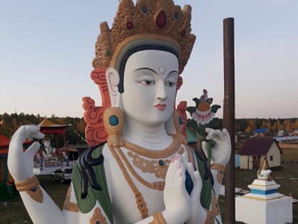 Хамбо Лама освятит гигантского Будду
