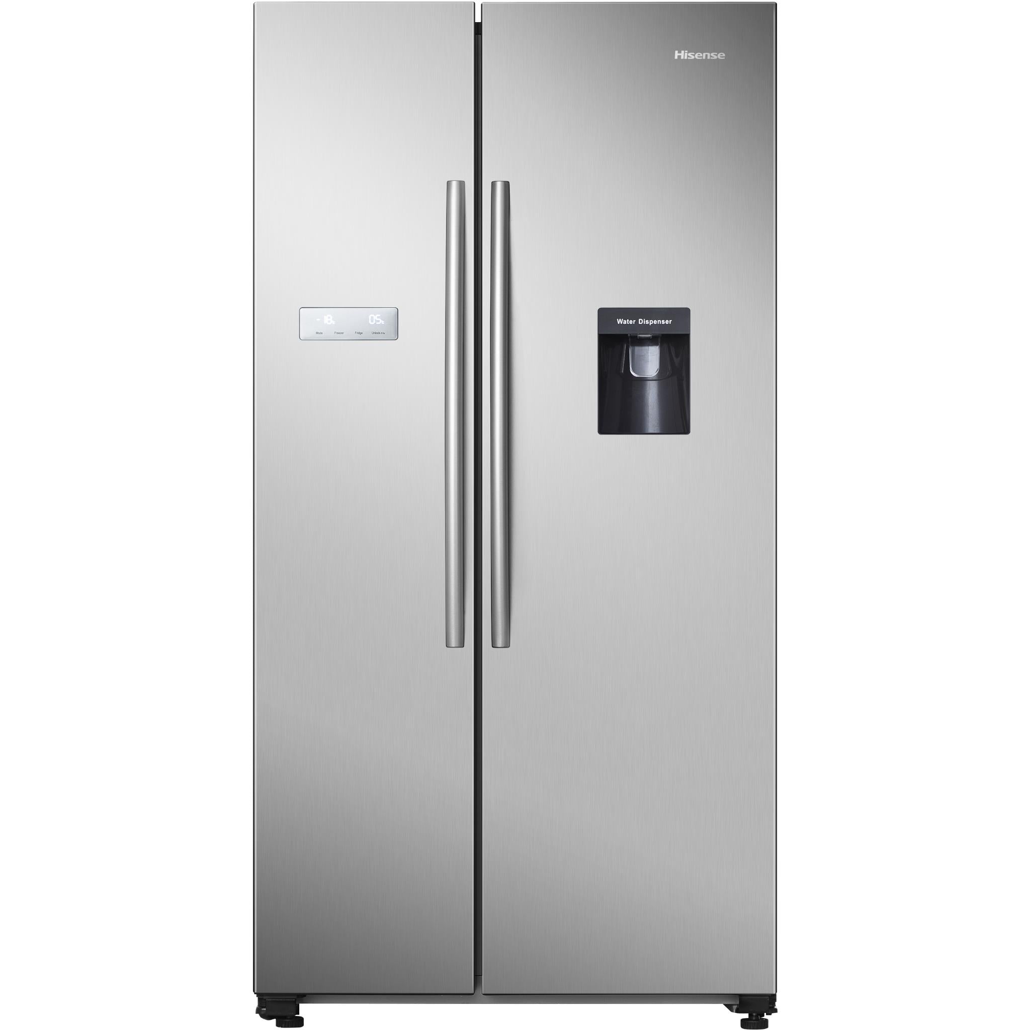 Hisense HRSBS578SW 578L Side by Side Fridge (Stainless Steel) Background Image
