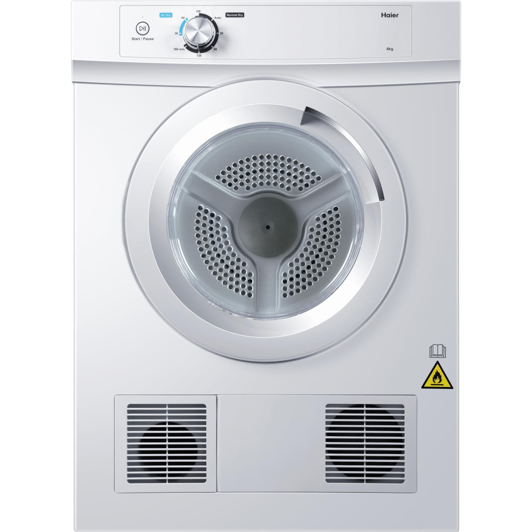 Haier HDV40A1 4kg Sensor Vented Dryer Background Image