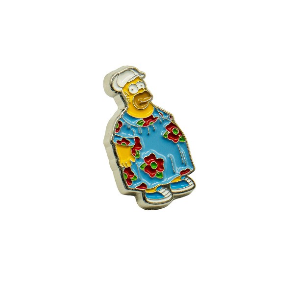 The Simpsons - Homer Muumuu Enamel Pin Background Image