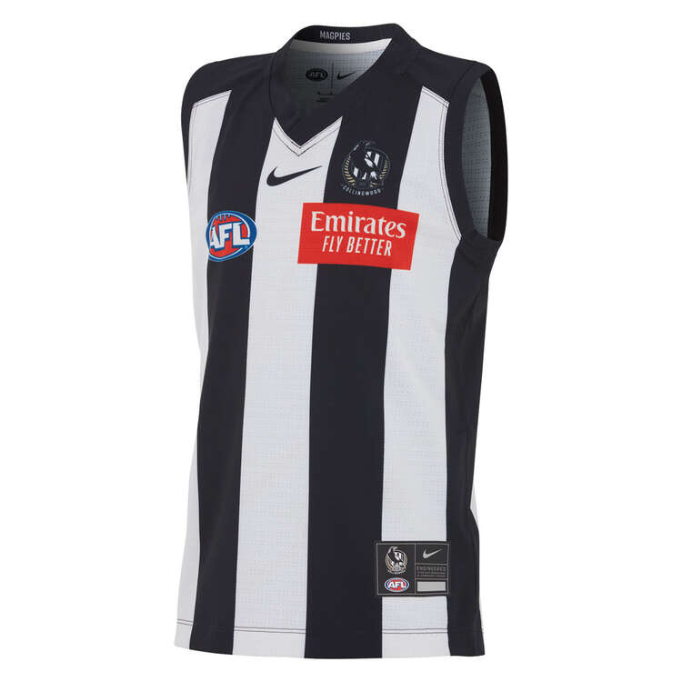 Collingwood Magpies 2024 Kids Home Guernsey Background Image