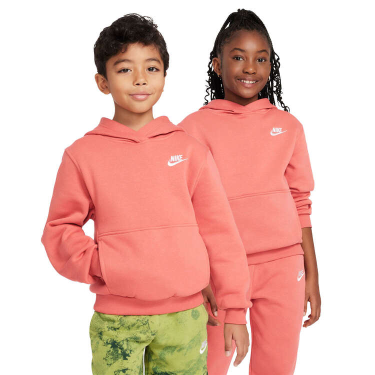 Nike Kids Sportswear Club Fleece Pullover Hoodie Background Image