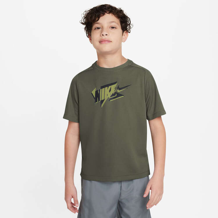 Nike Junior Multi Dri-FIT Graphic Training Tee Background Image