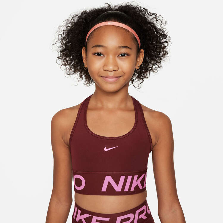 Nike Junior Swoosh Pro Dri-FIT Sports Bra Background Image