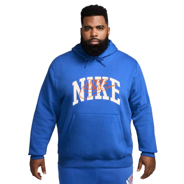Nike Mens Sportswear Club Fleece Pullover Hoodie Background Image