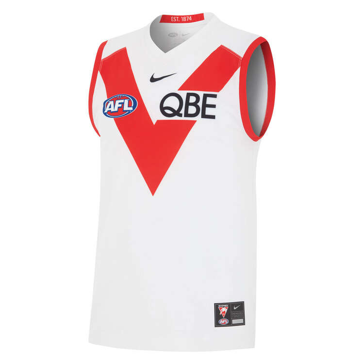 Sydney Swans 2024 Mens Heritage Guernsey Background Image