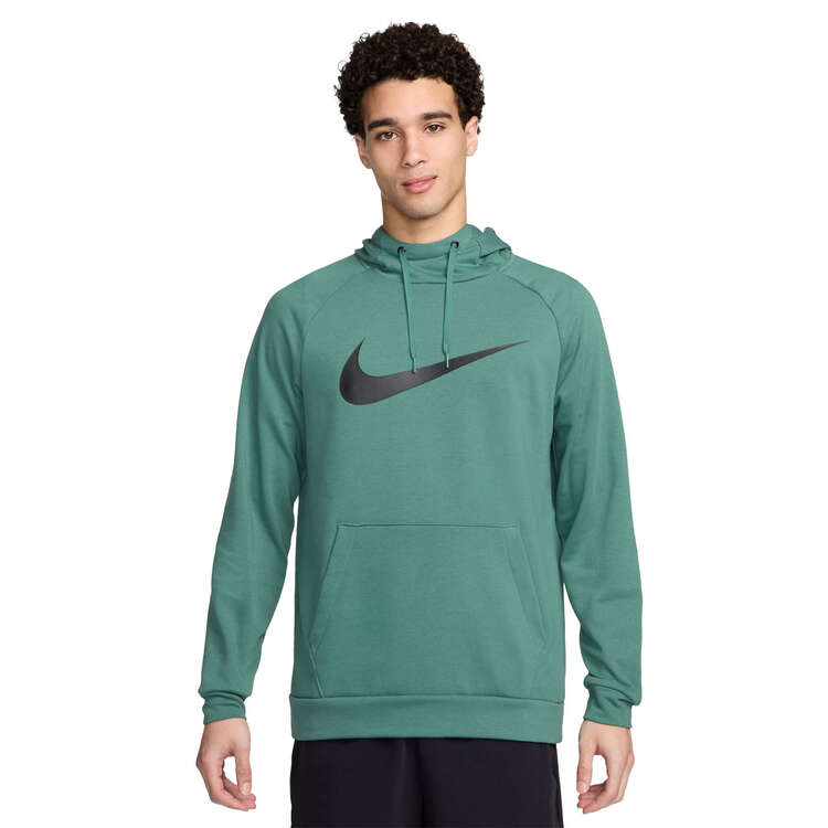 Nike Mens Dri=FIT Graphic Pullover Fitness Hoodie Background Image