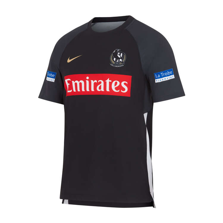 Collingwood Magpies 2024 Mens Training Tee Background Image