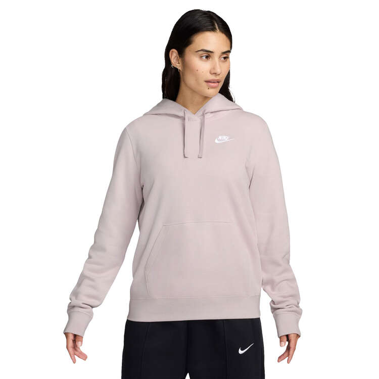 Nike Womens Sportswear Club Fleece Pullover Hoodie Background Image