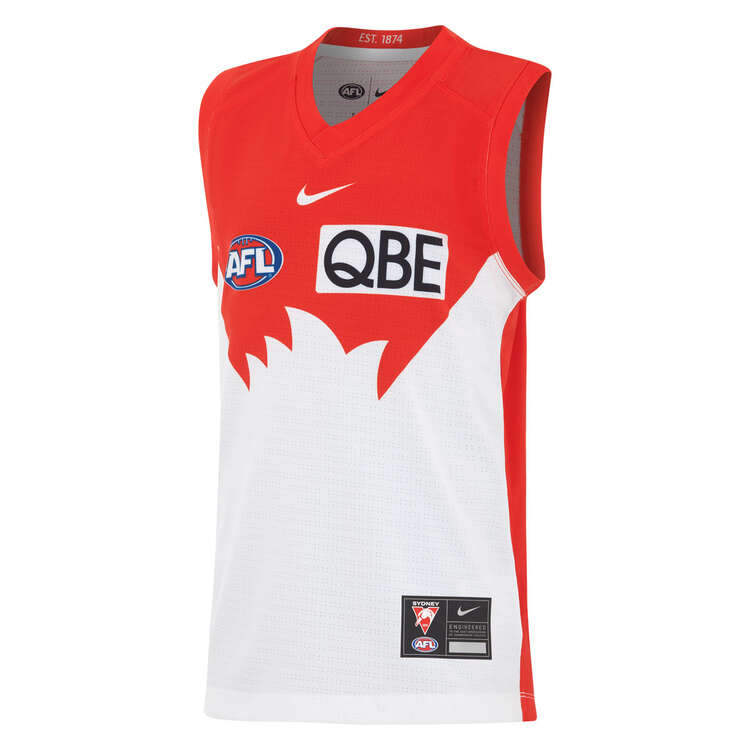 Sydney Swans 2024 Kids Home Guernsey Background Image