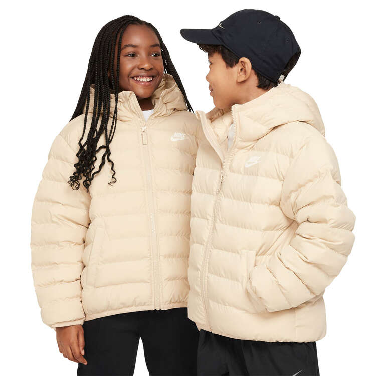 Nike Junior Sportswear Synthetic Fill Hooded Puffer Jacket Background Image