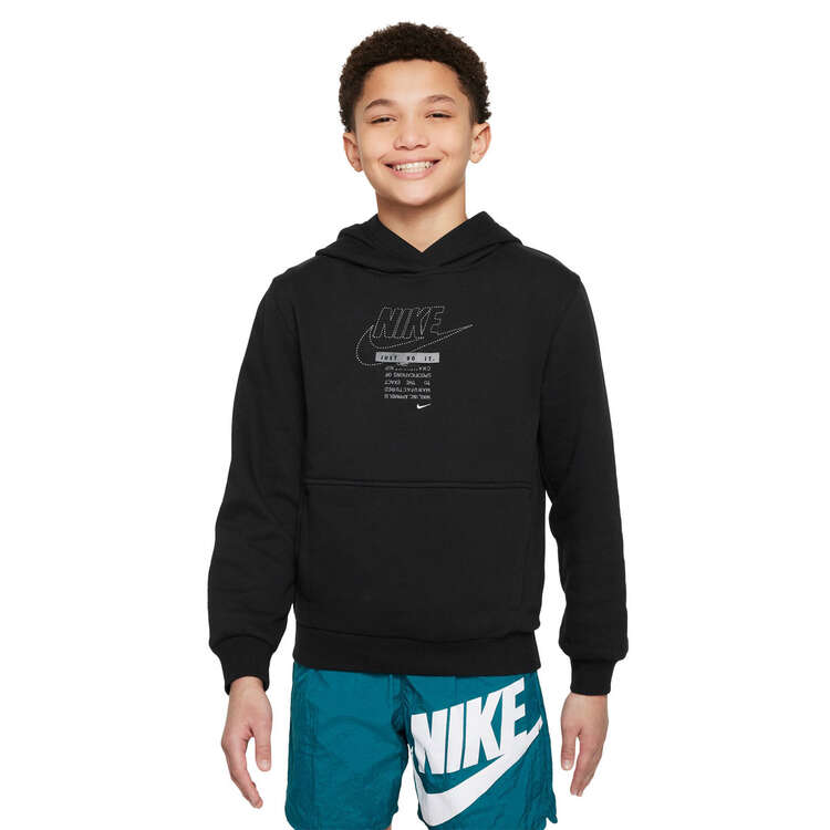 Nike Junior Sportswear Club Fleece Pullover Hoodie Background Image