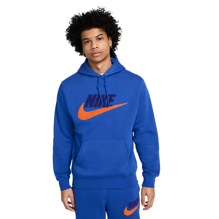 Nike Mens Sportswear Club Fleece Pullover Hoodie Background Image